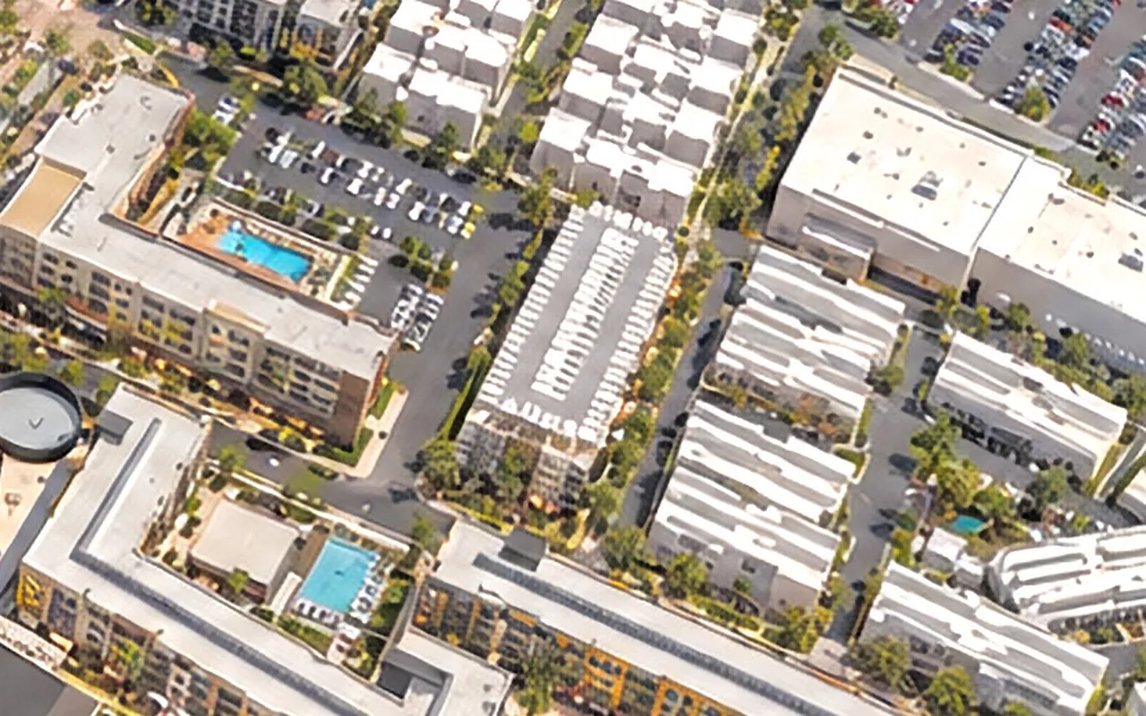 Lot P, Parking, rendering