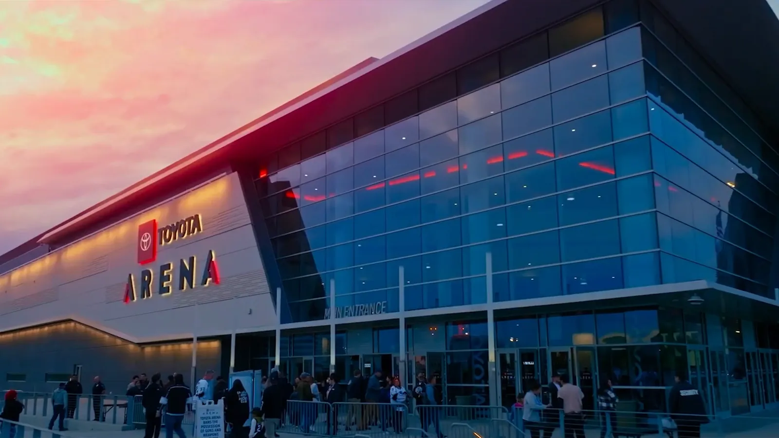 Toyota Arena, rendering